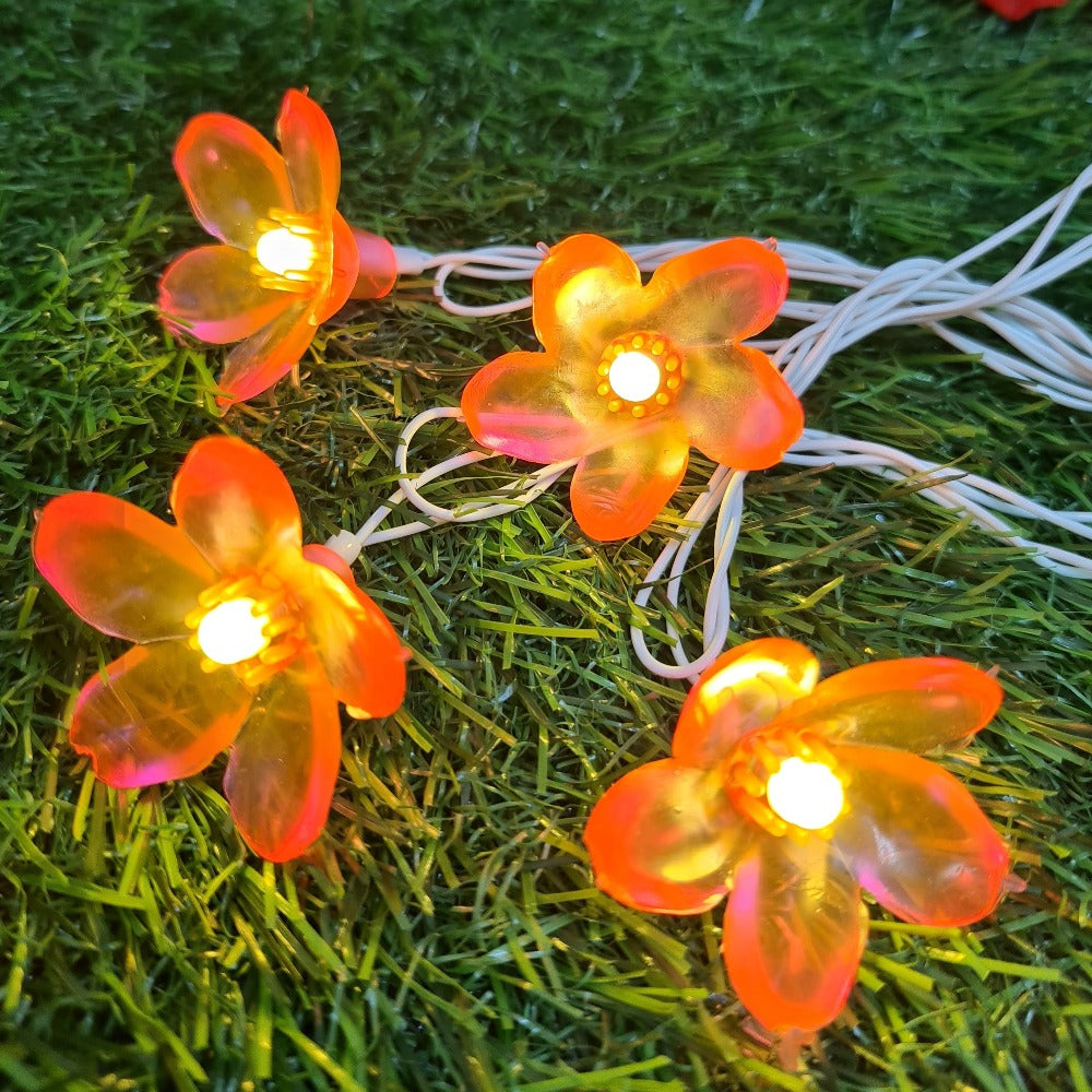 Medium Silicon Flower String Light - 4 Meter
