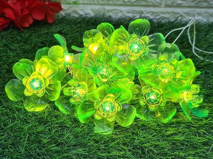 Big Silicon Flower String Light - 4 Meter