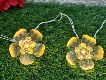 Big Silicon Flower String Light - 4 Meter