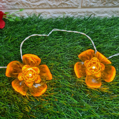 Big Silicon Flower String Light - 4 Meter