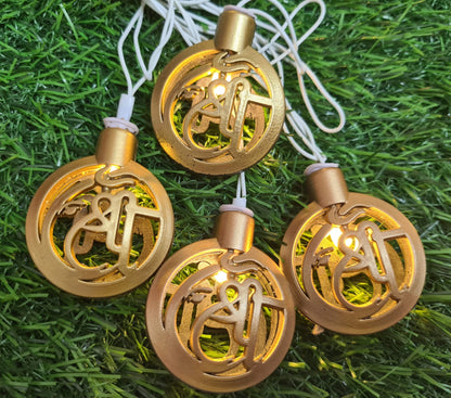 Om, Satiya, Shree, Ek-Onkar - String Light - 4 Meter