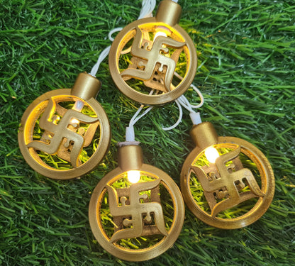 Om, Satiya, Shree, Ek-Onkar - String Light - 4 Meter