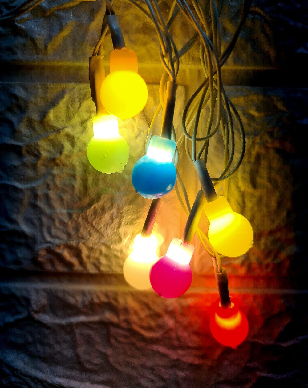 Glimmer Lightings home decoration bedroom Metal ball LED ladi string lights for Diwali Christmas Party balcony and weddings