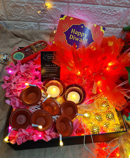 Glimmer Lightings Diwali Gift Hamper Box