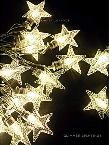 Star Crystal String Light (Warm White, 4 Meters)