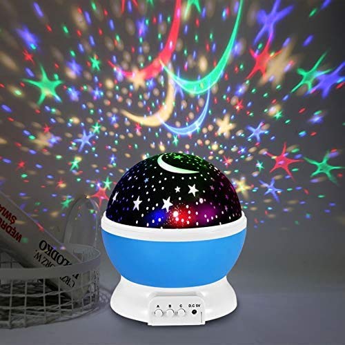 Star Moon Lamp Light USB Powered (Multicolour)