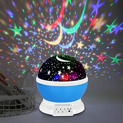 Star Moon Lamp Light USB Powered (Multicolour)