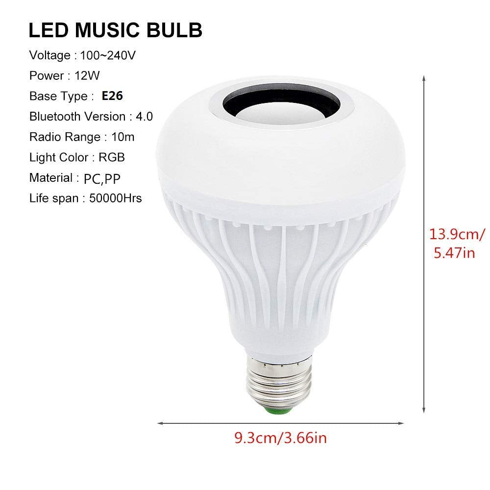 Glimmer Lightings home decoration bluetooth bulb lamp lights for Diwali Christmas Party and weddings