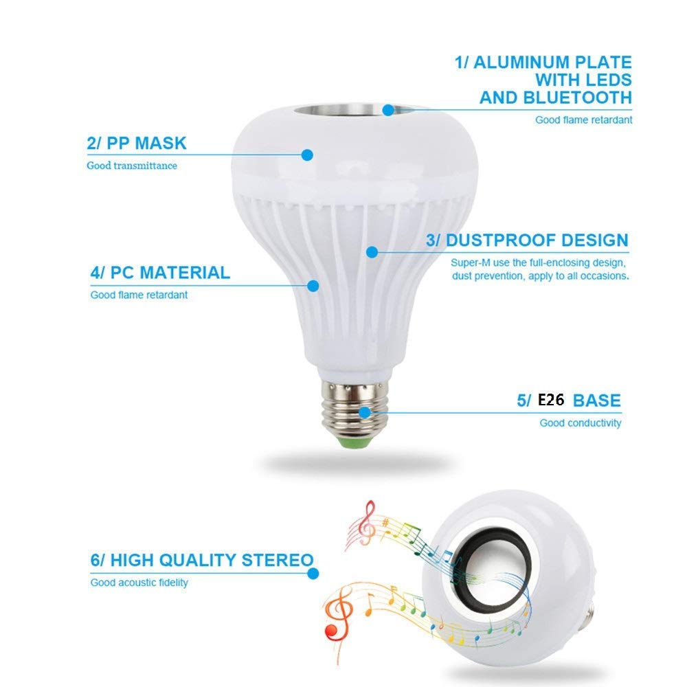 Glimmer Lightings home decoration bluetooth bulb lamp lights for Diwali Christmas Party and weddings