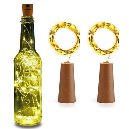 Bottle Cork String Light (Warm White, 2 Meters)