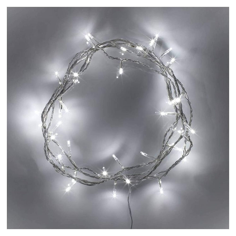 Glimmer Lightings home decoration bedroom 15 meter LED ladi string lights for Diwali Christmas Party balcony and weddings