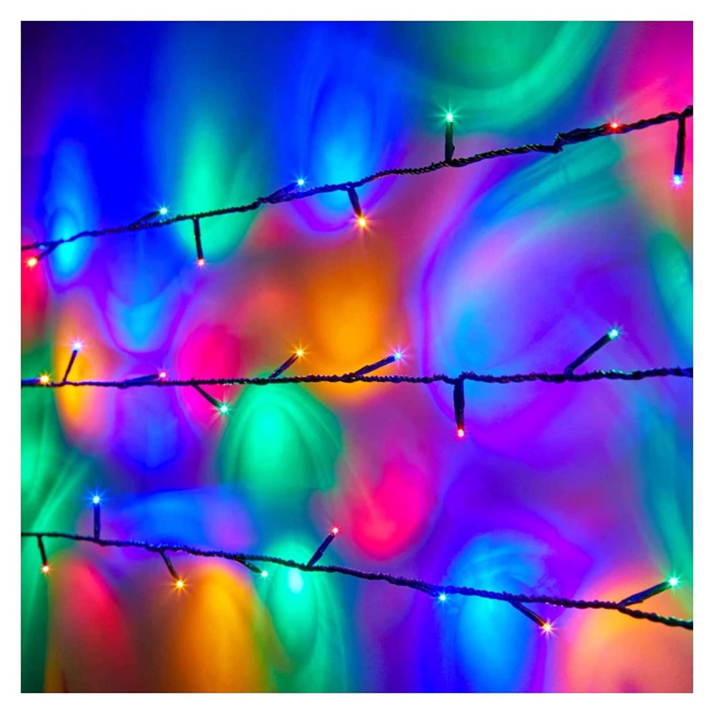 Glimmer Lightings home decoration bedroom 15 meter LED ladi string lights for Diwali Christmas Party balcony and weddings