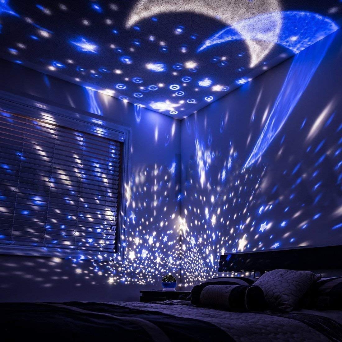 Star Moon Lamp Light USB Powered (Multicolour)