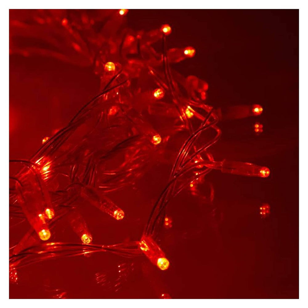 Glimmer Lightings home decoration bedroom 15 meter LED ladi string lights for Diwali Christmas Party balcony and weddings