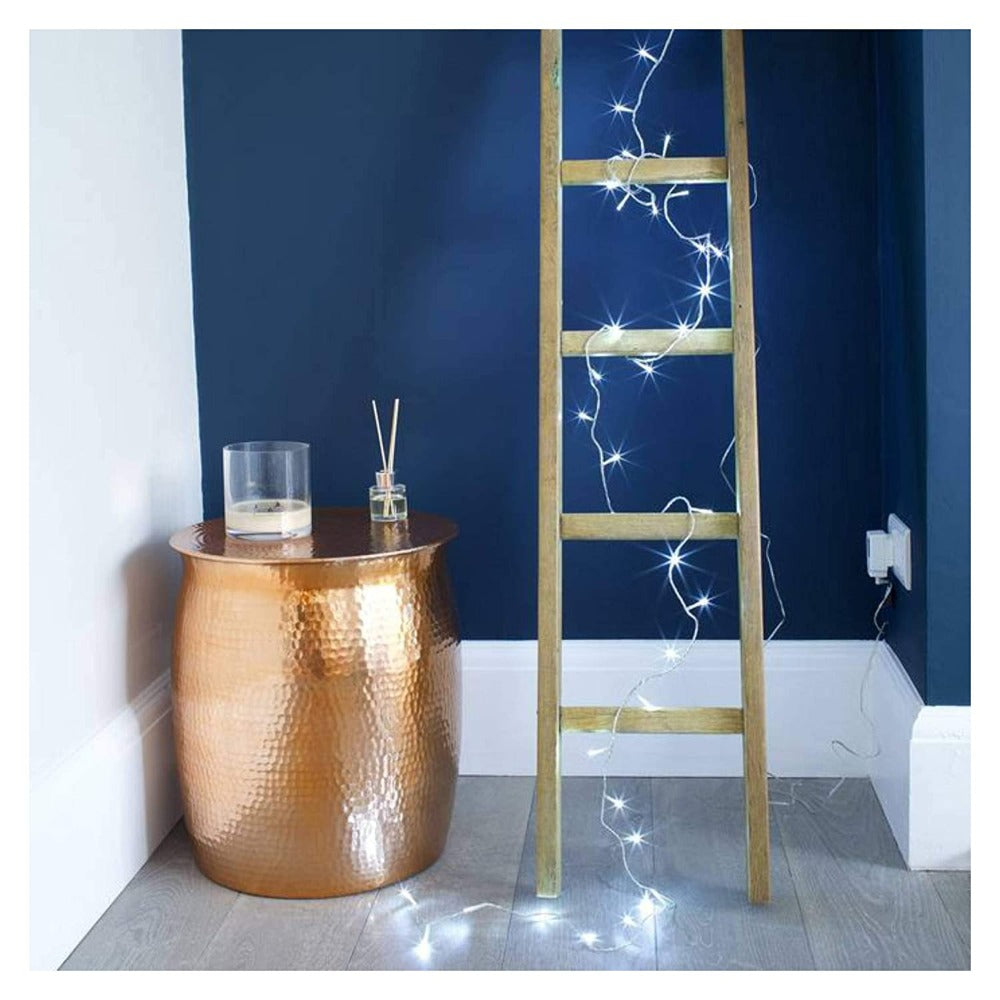Glimmer Lightings home decoration bedroom 15 meter LED ladi string lights for Diwali Christmas Party balcony and weddings