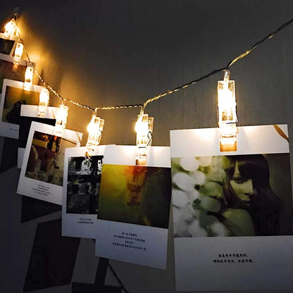 Photo Clip String Light 20 Lamps (Warm White)