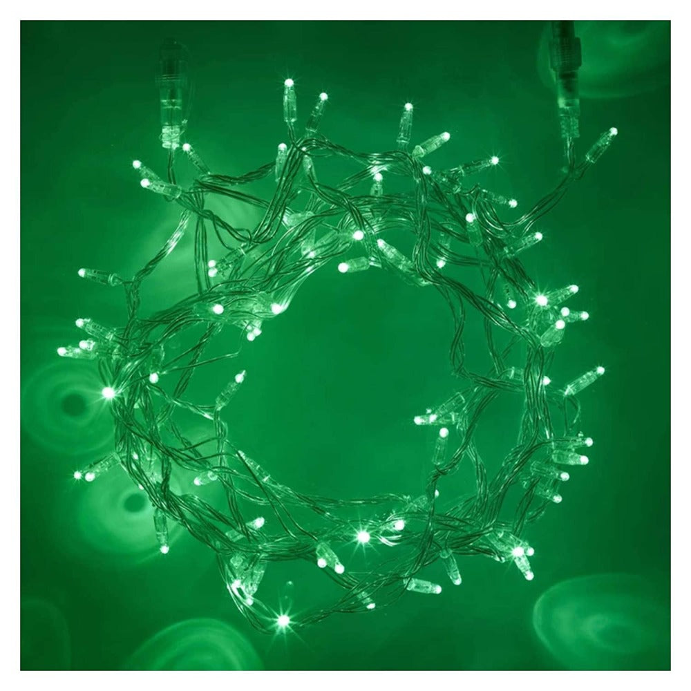 Glimmer Lightings home decoration bedroom 15 meter LED ladi string lights for Diwali Christmas Party balcony and weddings