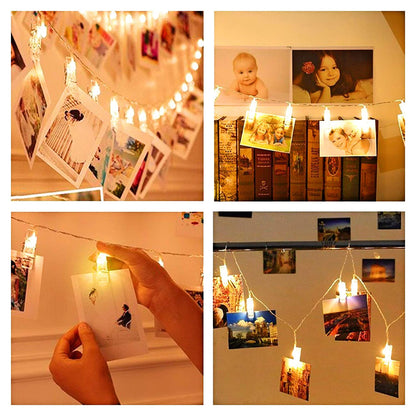 Photo Clip String Light 20 Lamps (Warm White)