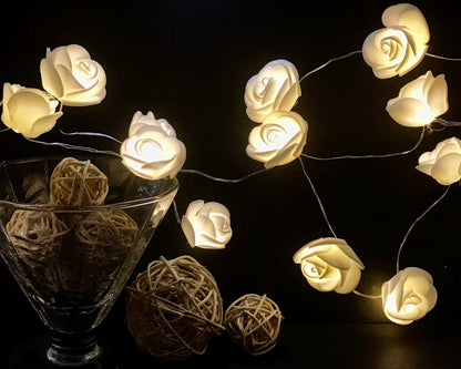 Rose String Light (Warm White, 3 Meters)