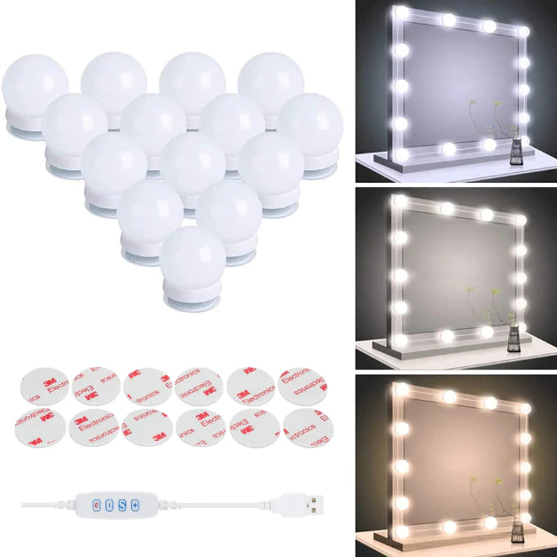 Vanity Mirror Ball Bulb Lights