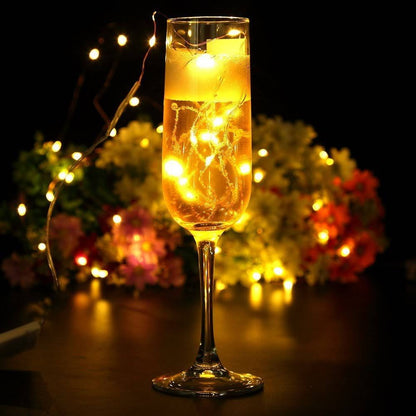 Fairy Thin String Light Battery Powered (Warm White, 3 Meters)