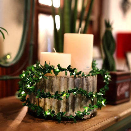 Leaf Garland String Light (Warm White, 5 Meters)