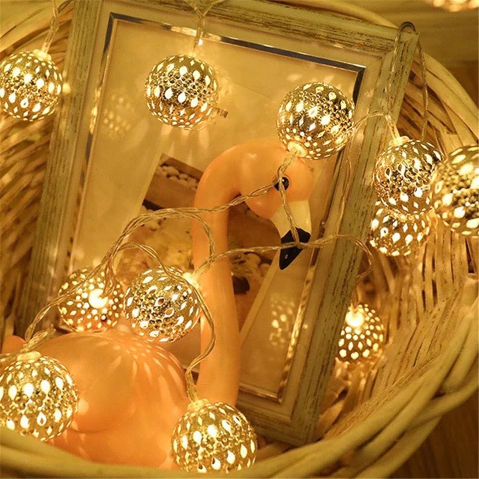 Metal Ball String Light (4 Meters)