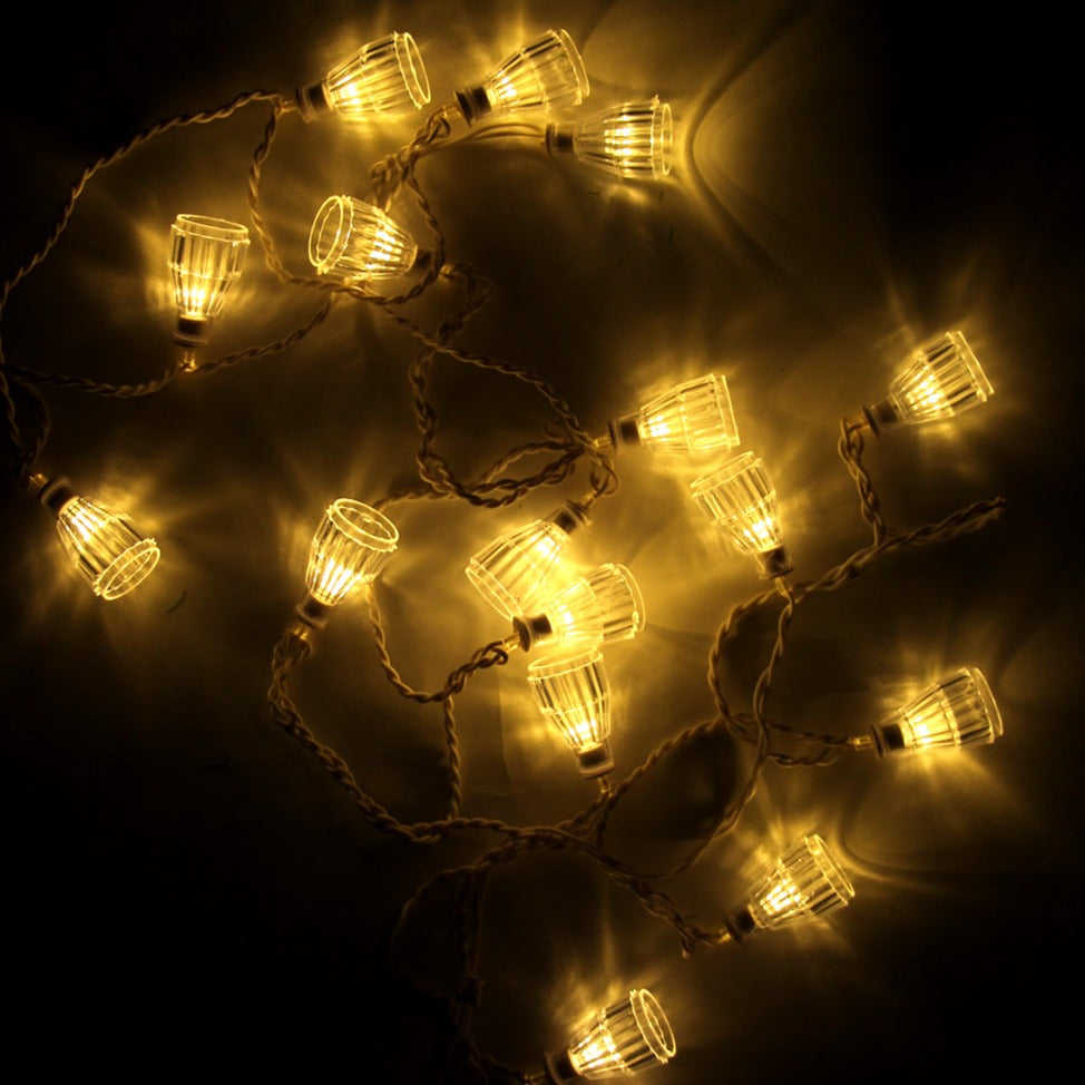 Glimmer Lightings home decoration crystal fairy string lights for Diwali Christmas Party and weddings