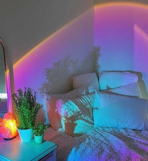 Sunset LED Lamp with Remote - 16 Colours in 1