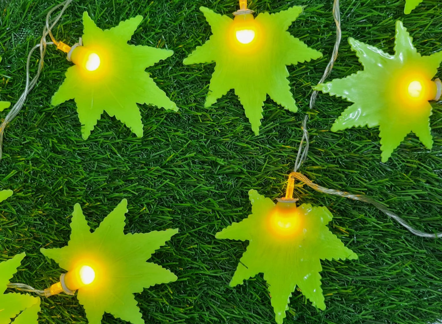 Maple Leaf String Lights - 4 Meters
