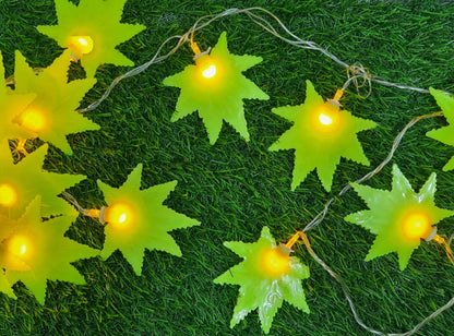 Maple Leaf String Lights - 4 Meters