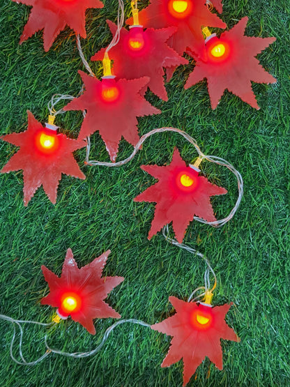 Maple Leaf String Lights - 4 Meters