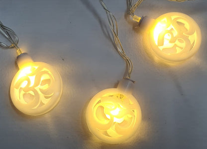 Om, Satiya, Shree, Ek-Onkar - String Light - 4 Meter
