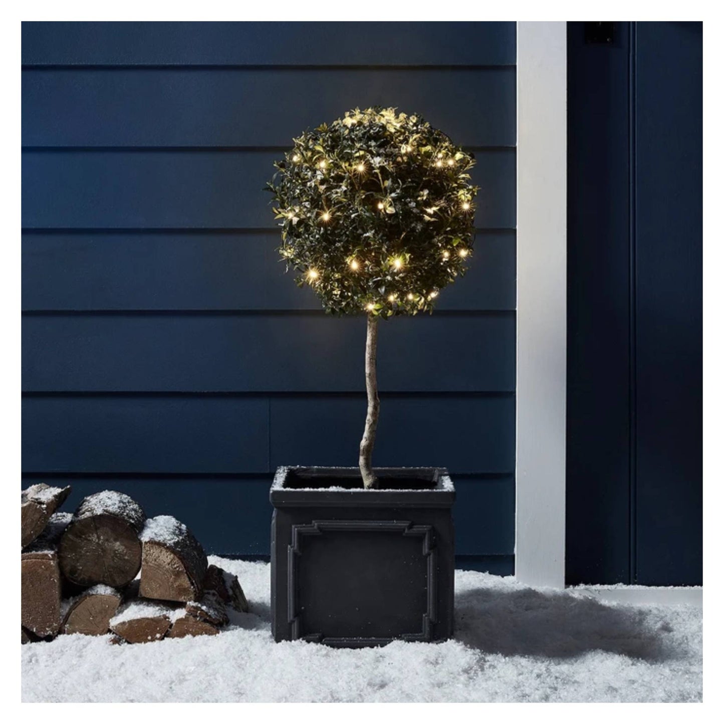 Rice Ladi String Light with Free Jointer Pack of 10 (Warm White, 8 Meter)